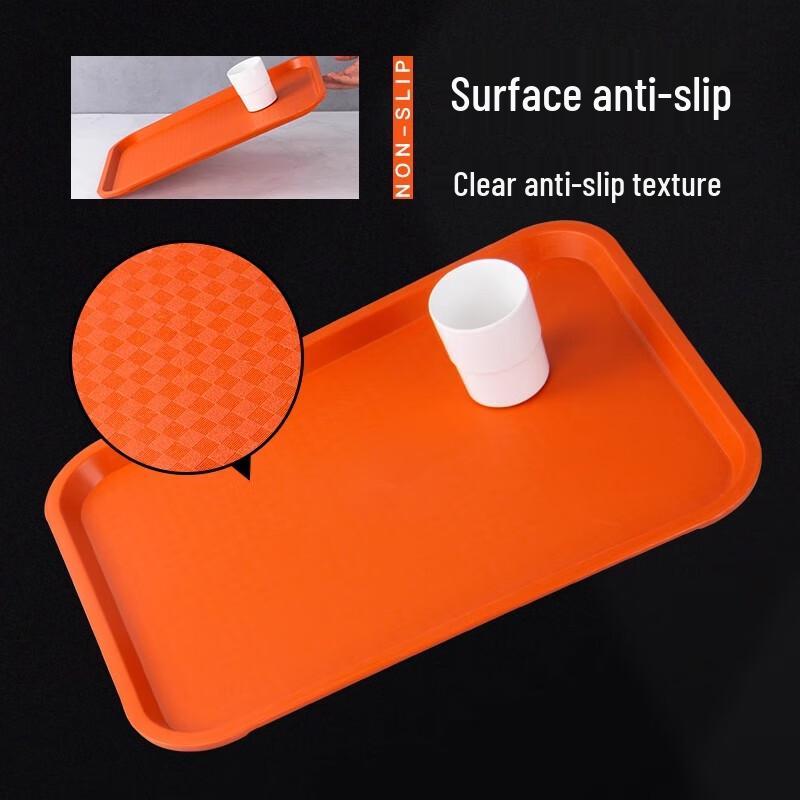 Rectangular Plastic Serving Tray