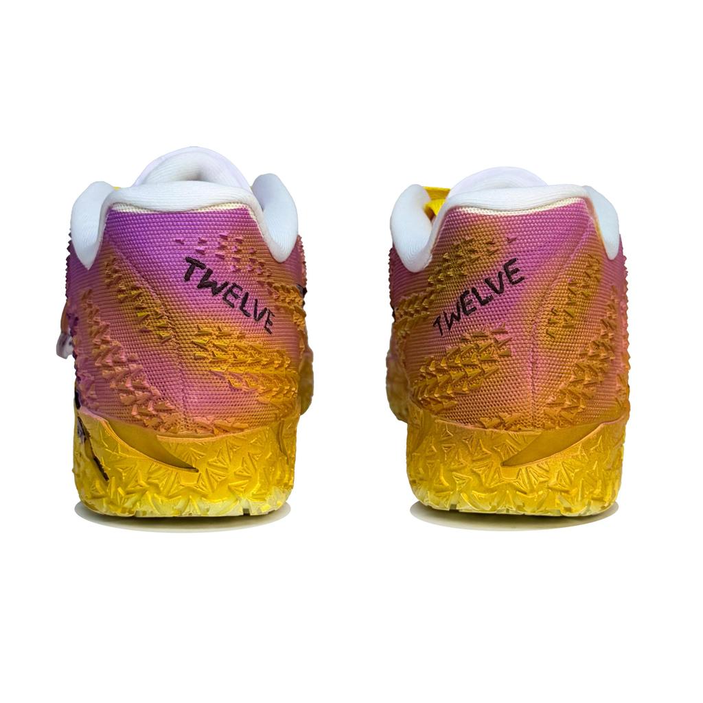Nike Ja Morant 3 Rebound Grip Low top Basketball Shoes Men's Purple Yellow HF2794-101(Team1521-)