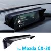 Für Mazda CX30 CX-30 2020 2021 2022-2024 Auto-GPS-Bildschirm Sonnenschutz Schutzabdeckung Eliminieren Reflexionen Auto-Display-Visier