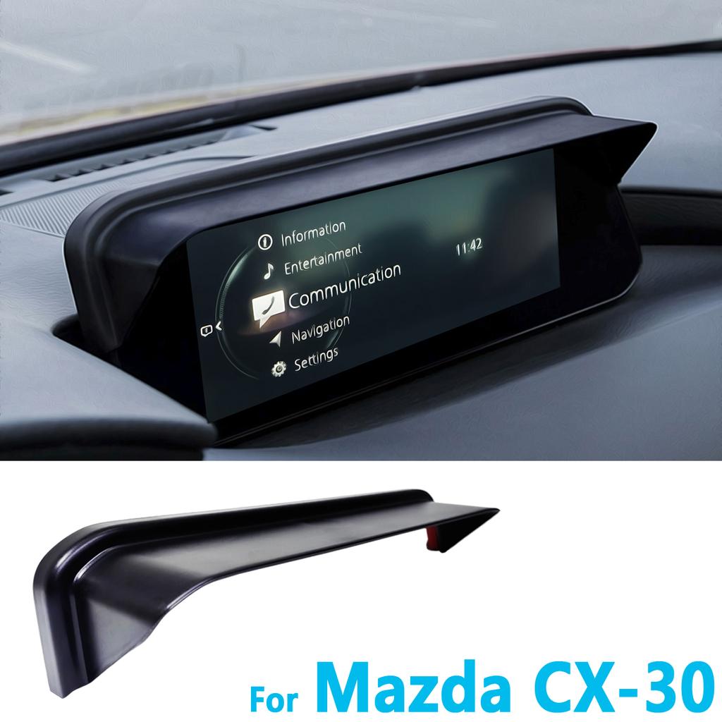 Für Mazda CX30 CX-30 2020 2021 2022-2024 Auto-GPS-Bildschirm Sonnenschutz Schutzabdeckung Eliminieren Reflexionen Auto-Display-Visier