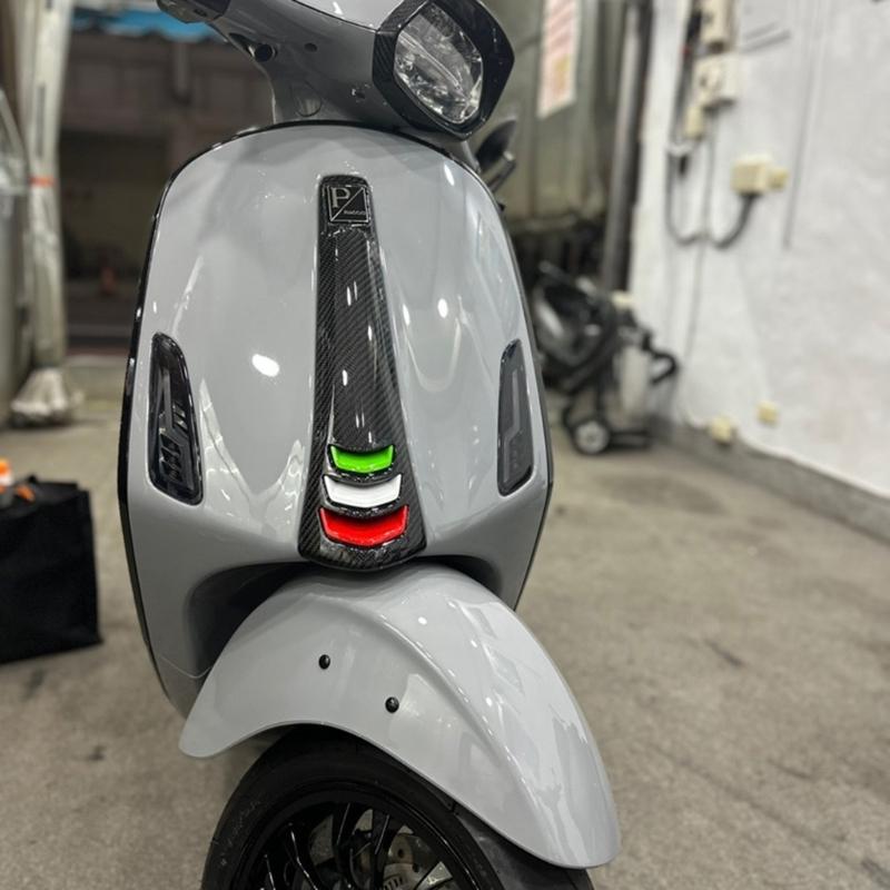 Motorcycle Airvent Inflow Horn Covers Front Tie Belt for VespaGTS 125300 GTV300 2007-2022 Motorbike Tie Trim Cover