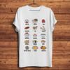 Cute Sushi Nigiri Takoyaki Eel Ramen Fun Anime Pattern Printed TShirt Mens Casual ShortSleeve TShirt Unisex Trend TShirt
