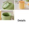 400ml Coffee Cup with Wood Lid Water Cups Ins Style Breakfast Cup  Household