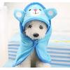 Cute Pet Dog Towel Soft Drying Bath Pet Towel For Dog Cat Hoodies Puppy Super Absorbent Bathrobes Cleaning Necessary Supply