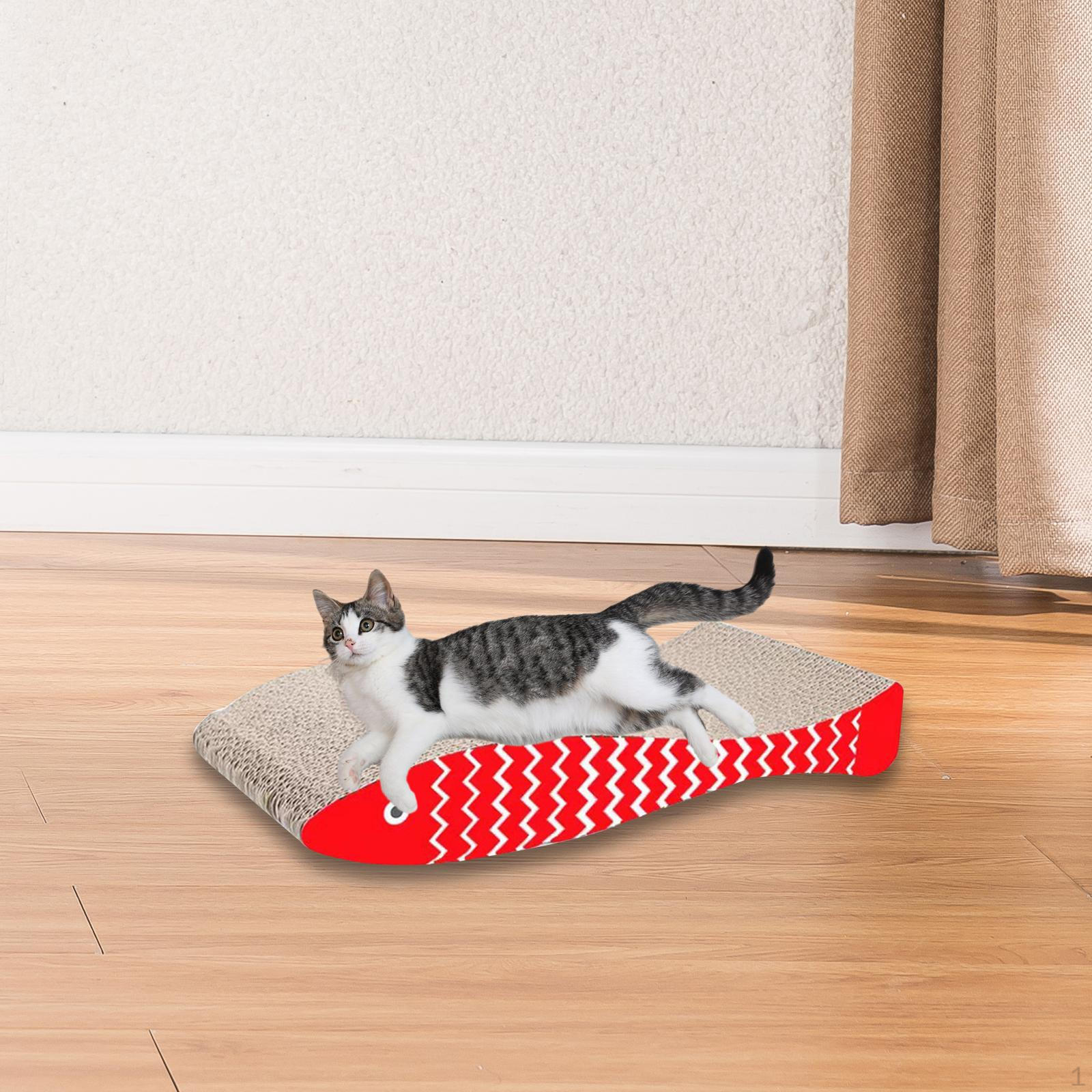 

Cat Scratching Board for Furniture Protection красный
