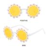 UV 400 Protection Flowers Sun Shades for Kids Girls Ocean Lens Daisy Eyewear Photo Sun Glasses