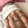 Pink Zirconia Heart Ring for Women - Stylish, Cool, Niche Design, Open Index Finger Band
