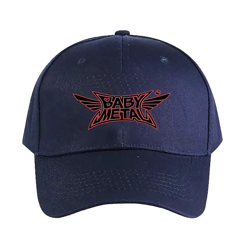 Babymetal Metal Band Caps Summer Adult Baseball Cap Adjustable with Curved Brim Duckbill Hat Protection Sun Hats
