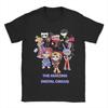 Jax The Amazing Digital Circus T Shirt for Unisex  Cotton Funny TShirt O Neck  T Shirt Short Sleeve Breathable Clothes Graphic