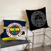 F-F Fenerbahce Federa Lusso Quadrata Camera da Letto Divano Cuscino Comfort per il Tempo Libero Auto Soggiorno Decorazione Casa