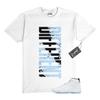 11 Legend Blue 2024 Black White T Shirt To Match DFRNT