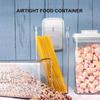 Food Storage Airtight Container Milky Powder Formula Dispenser with Spoon BPA-Free Airtight Jar Milk Powder, No Scraper Design