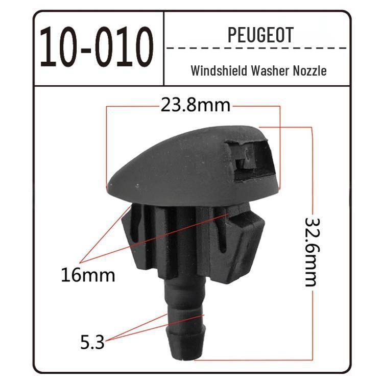 Compatible Windshield Washer Nozzle for Mercedes-Benz & Toyota