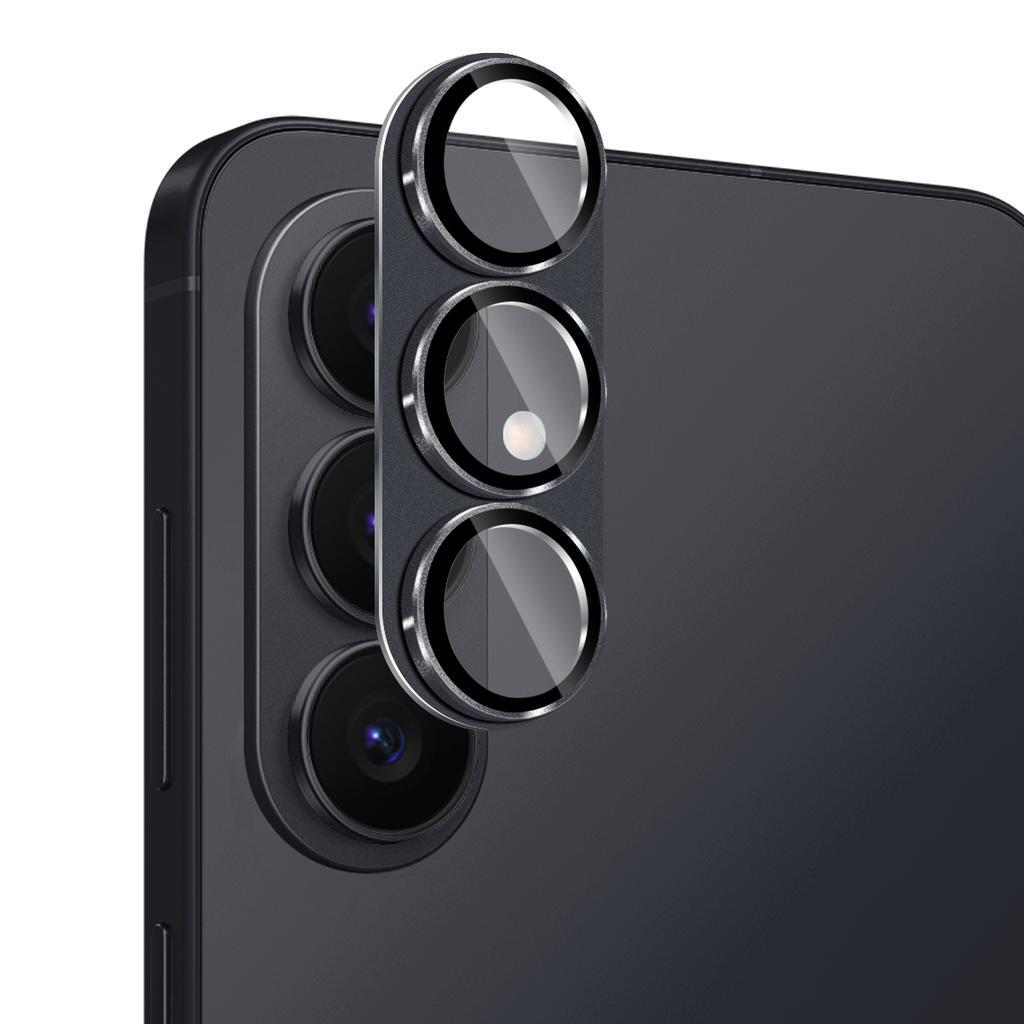 For Samsung Galaxy S26+ ENKAY HAT PRINCE Camera Lens Protector Matte AR Metal + Tempered Glass Lens Film
