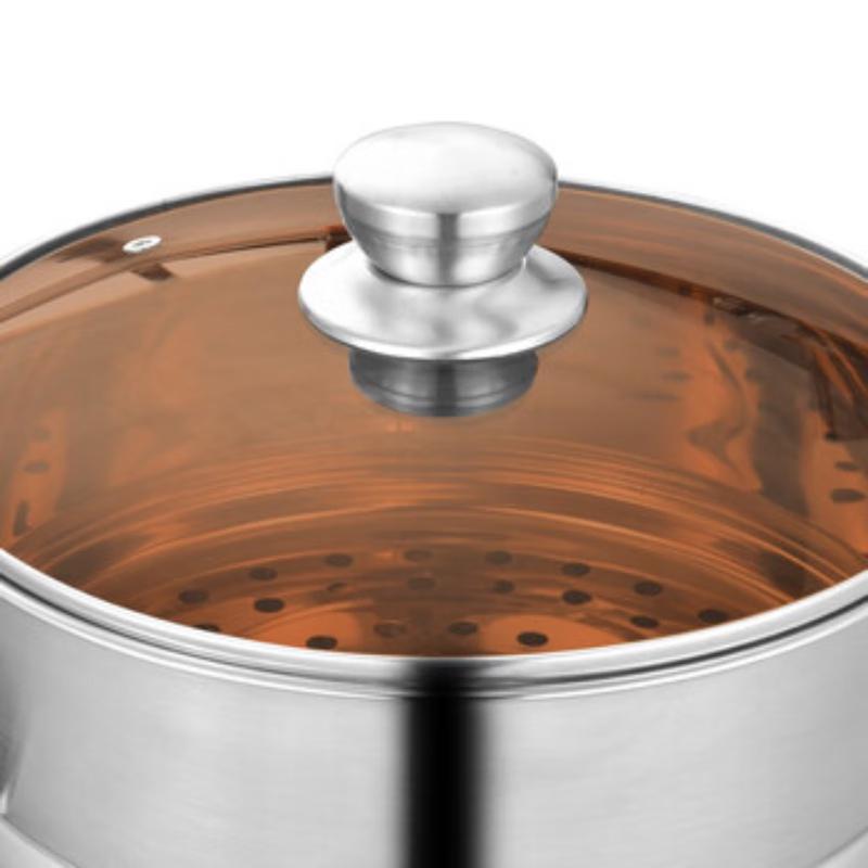 EFULLOT Stardust Edelstahl Dampfgarer Topf
