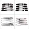 8pcs For Jaguar XF XFL XE XEL F-Pace E-Pace 2016-2022 ABS Door Handle Cover Trim Car Decoration Styling