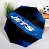 Jets Football Umbrella 8-Frame for Travel, Camping, Casual Lightweight Portable Umbrella, Essential for Every Family Holidays Gift