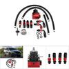 Universal Adjustable Fuel Pressure Regulator Fuel Pressure Regulator  Adjustable Car Fuel Pressure Regulator Kit W/Gauge 100PSI