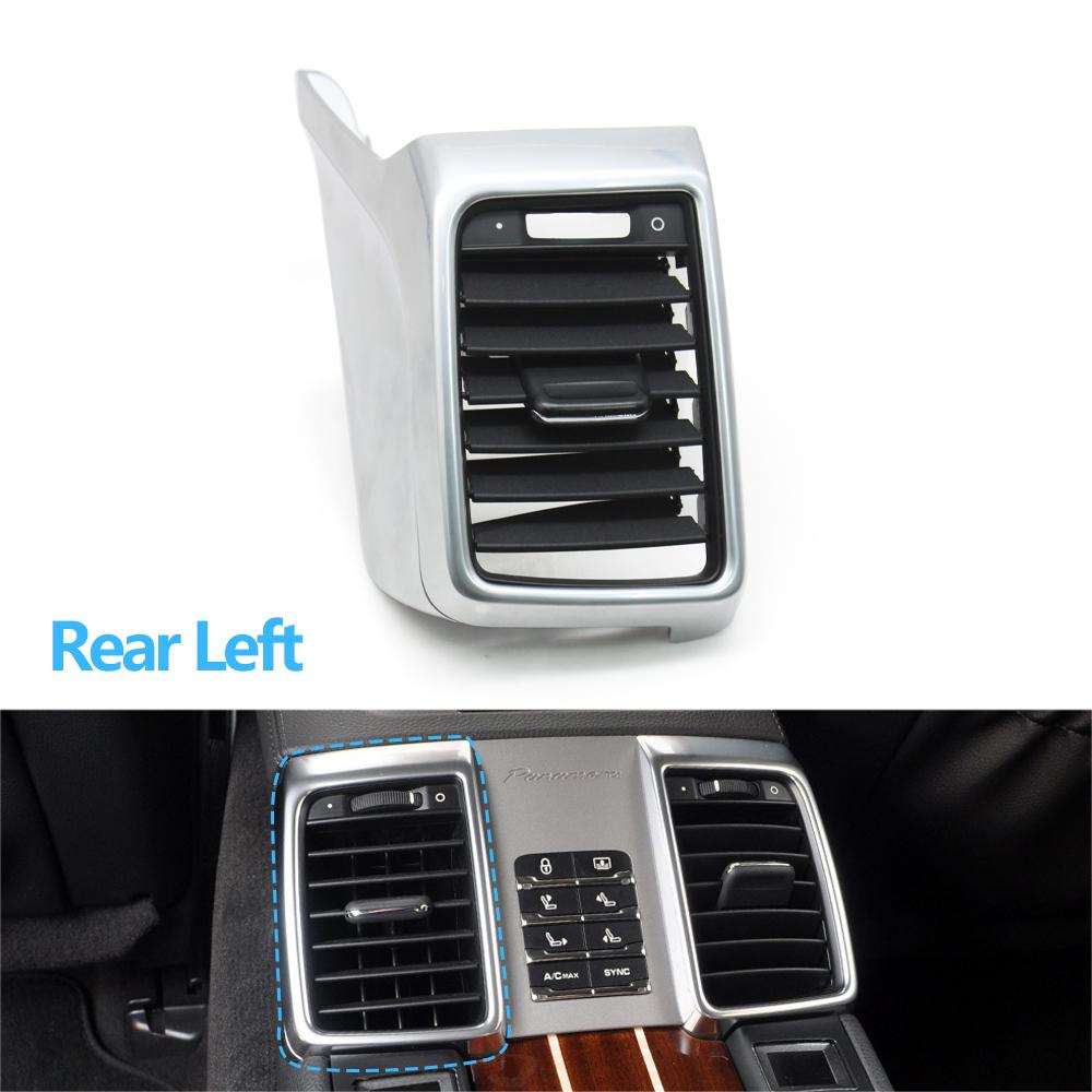 Car Front Left Right Rear Air Conditioning AC Vent Grille Outlet Cover For Porsche Panamera 970 2010-2016
