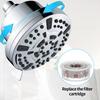 Highly Pressure Shower Filter Purifying Showerhead Bathroom Replacement Showerhead Water Softener Remove Chlorine