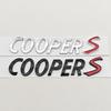 NEW 3D ABS Car Letters Logo Cooper S Rear Trunk Badge Emblem Decals Sticker For MINI R55 R56 F56 R50 R52 F55 JCW R53 Accessories