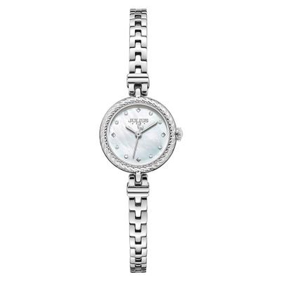 [JULIUS] JULIUS Ultra-Slim Mother-of-Pearl Women's Metal Watch JA-1453