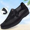 Old Beijing Cloth Shoes Net Shoes Work Non-slip Casual Mesh Sandals Soft Bottom Breathable Summer Lazy Shoes