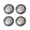 CQN1 4PCS 56mm 65mm Car Wheel Center Hub Emblem Sticker for MERCEDES BENZ W203 W204 W205 W209 W210 W211 W212 W176 W166 W163 W221