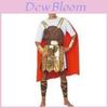 Costume da Gladiatore per Uomo Adulto Splendido Abito da Guerriero Romano Italiano Per Eventi di Halloween
