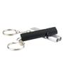 Dual-Tube Flat Aluminum Alloy Dual-Frequency Whistle, Outdoor Survival Emergency Whistle, EDC Tool for Camping Hiking Adventure