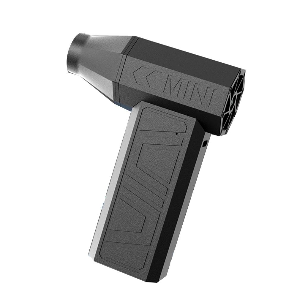

Ultra-Portable 41m/s Blower, 3-Speed & 4000mAh with Dual Magnetic Nozzles for Yard/BBQ/Hair Multi-Scene Use