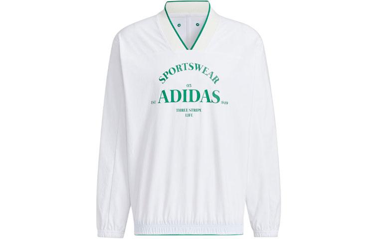 Adidas Verbiage Woven Sweatshirt Men s White JE3669 XL