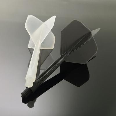 3Pcs Integrated Dart Flights and Shafts 2BA Plastic Shafts Darts Flights Anti-Drop  for Indoor Outdoor Playing
