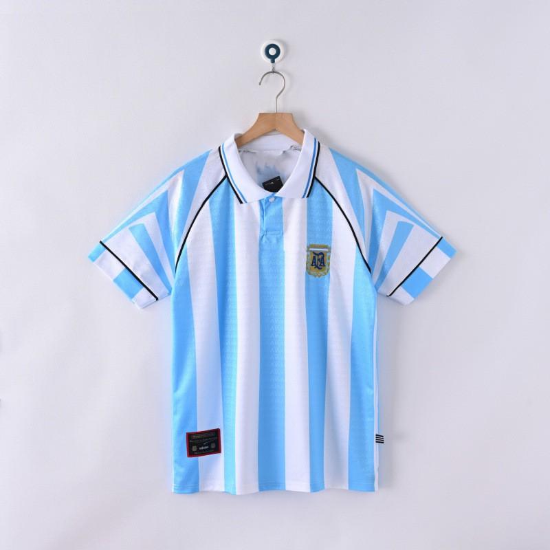 Retro Soccer Jersey World Cup Edition Brazil Mexico Spain Germany Argentina Netherlands Home Away Football Shirt