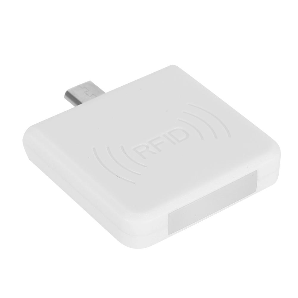 Non Contact   Card Reader Adapter ID Mobile Phone Smart   USB Converter(White )