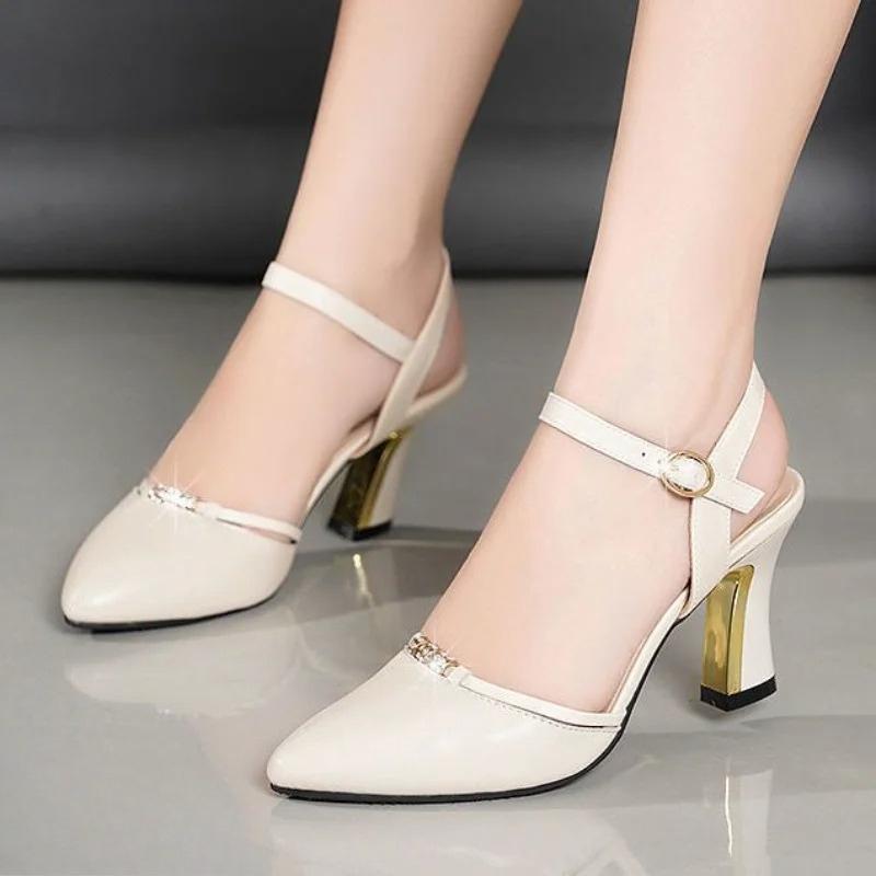 Fashion Block Heel Outdoor Comfort Summer Sandals for Women Comfortable and Elegant 2025 Offers On Offer Vintage Daily Woman Shoes Sale