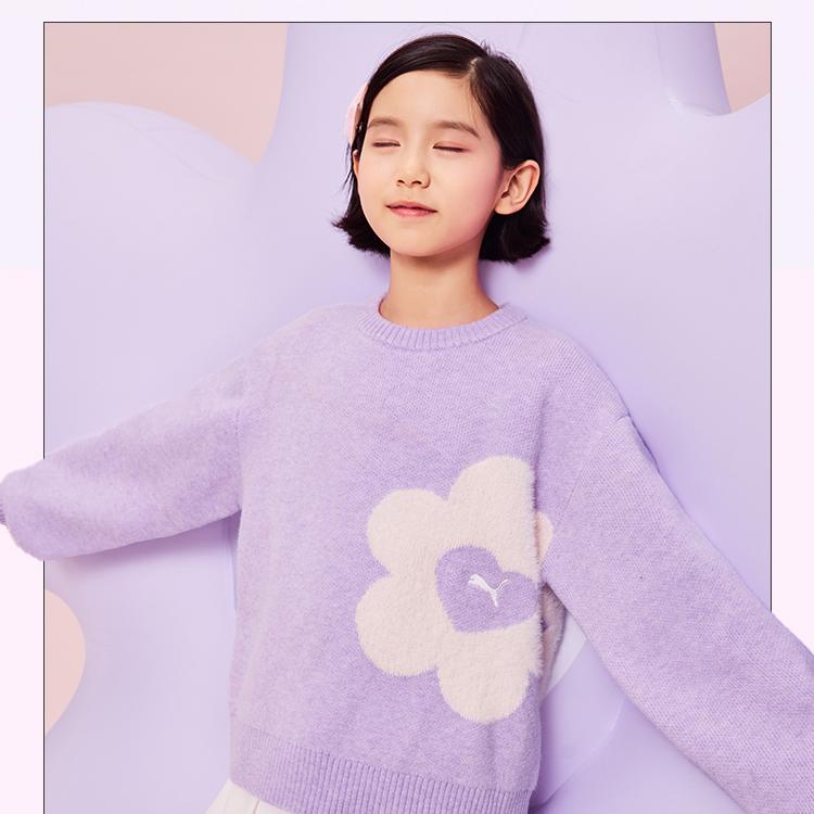 PUMA Sweater Sportstyle Dream Purple Kids' 353425103001-70001