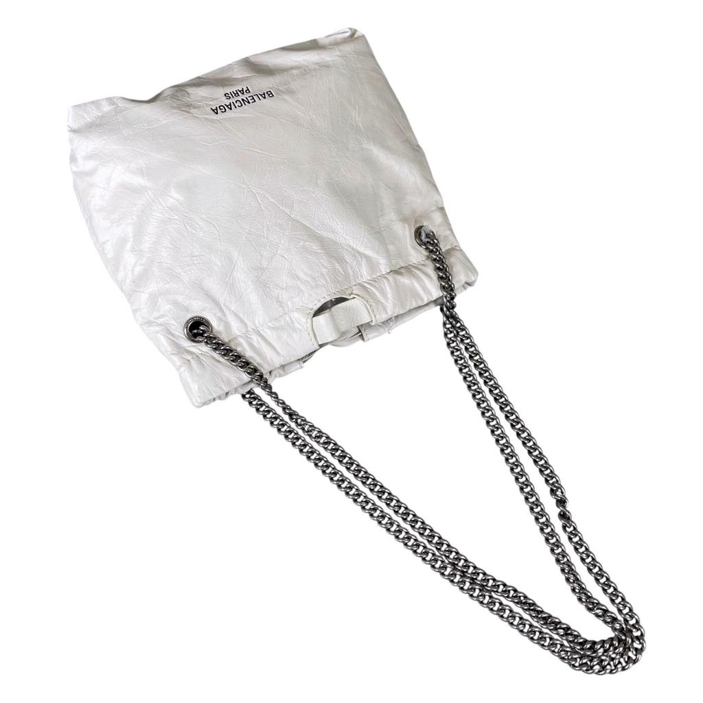 Balenciaga Crash XS 781796 Handbag White Women Used