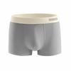 Men's 7A Antibacterial Pure Cotton Boxer Briefs - Breathable Sports Underwear for Teens and Adults