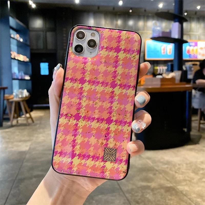 

Шикарный блестящий симпатичный чехол для телефона с перьями для iPhone 16 15 14 13 12 11 Pro Max Plus, роскошный блестящий золотой фольгированный силиконовый противоударный чехол For iPhone 15Pro Max