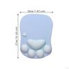 Gatito Paw Mouse Pad, Mat with Doll Support, Soft Desktop Decoration Beautiful Ergonomic