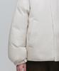 Musinsa Standard Daily Puffer Minimal Short Padded Jacket [Dusty Cream]