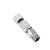 2pcs Silver Quick Release Coupling Length 38mm Quick Disconnect Coupler  Airbrush System