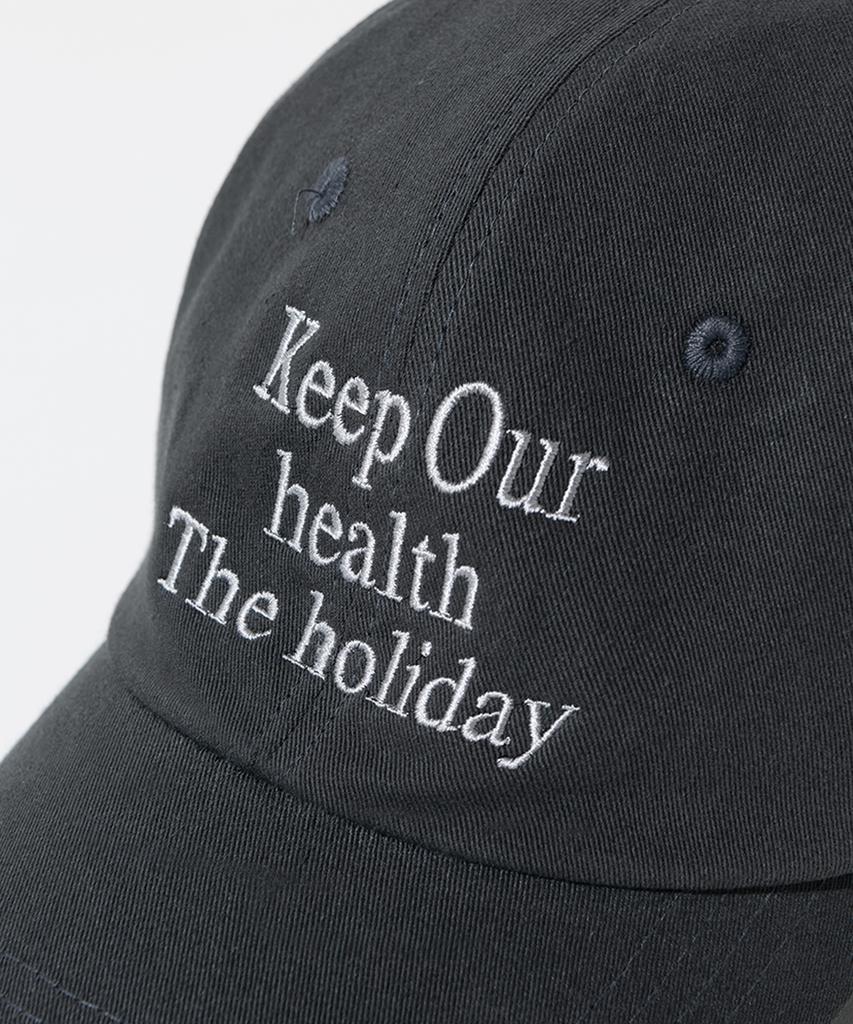 MILLO ARCHIVE Holiday Signature Ball Cap [Charcoal]