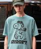 VTWO Pilot Jogging Snoopy Pigment T-Shirt (Green)