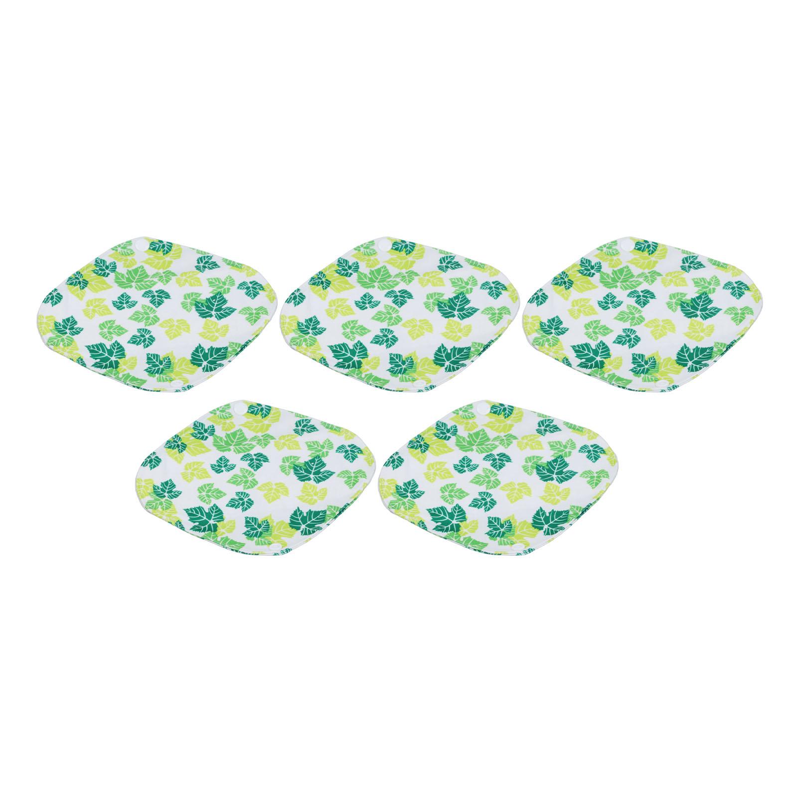 

5 шт. Моющиеся гигиенические прокладки многоразовые менструальные прокладки водостойкие с принтом прокладки для женщин