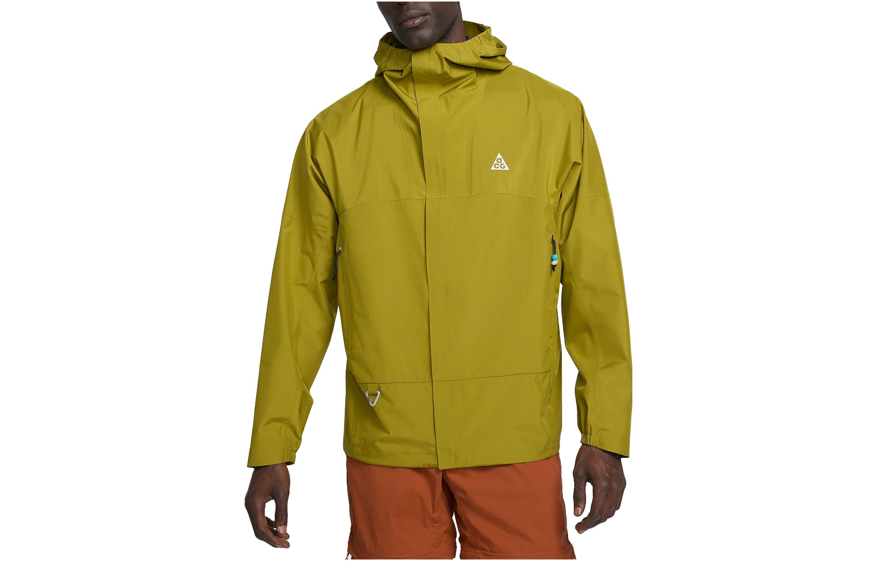 Nike Jackets Men s Yellow Hooded Moderate Other DV9415-390 M
