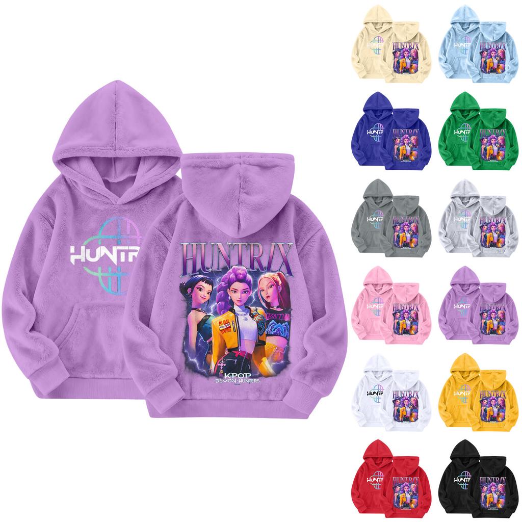 Niedliche Hoodies für Teenagerkinder Trendige Preppy Kapuzensweatshirts Übergroße Langarmshirts Kleidung für Kinder