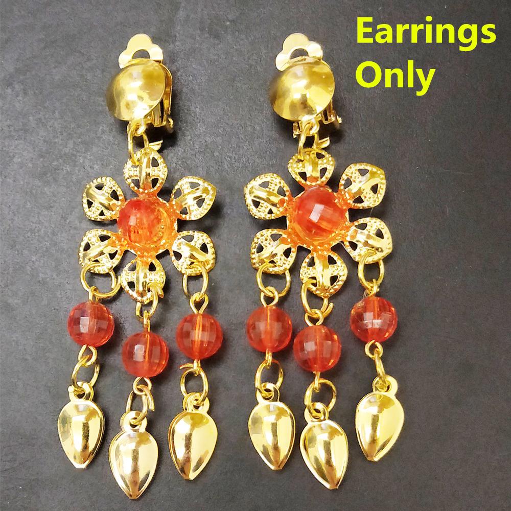 

Дитячий набір костюмів для танцю живота Східний танець Дівчата Танець живота Індія Одяг для танцю живота Дитина Діти Індійський 6 кольорів XXL 146- 155cm