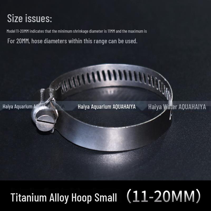 316 Stainless Steel Quick Release Hose Clamp for Pipe Fixing